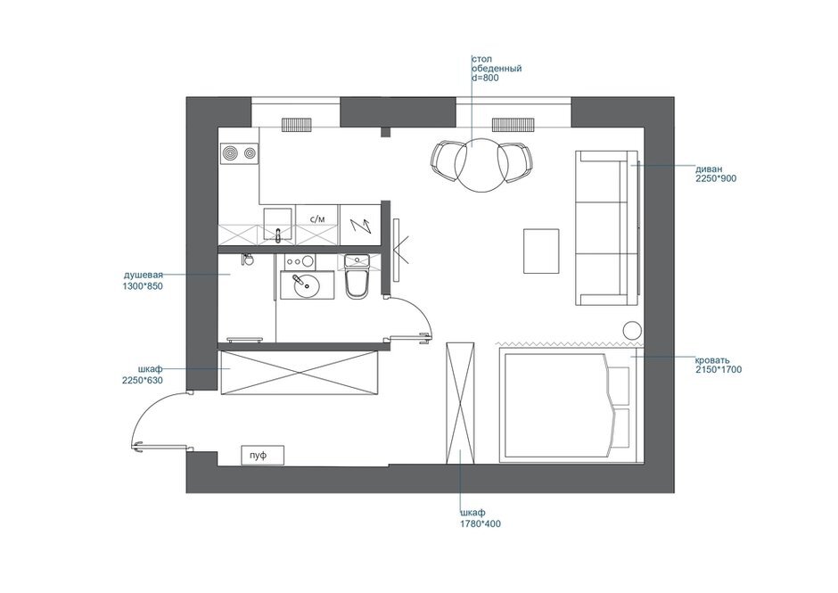 Потрясающая переделка сталинки 30 м² прихожей, который, стулья, получилось, Полина, столик, принадлежностей, светильник, заказ, журнальный, одежда, стороны, части, сразу, помощью, интерьере, шкафа, Также, портьера, материалов