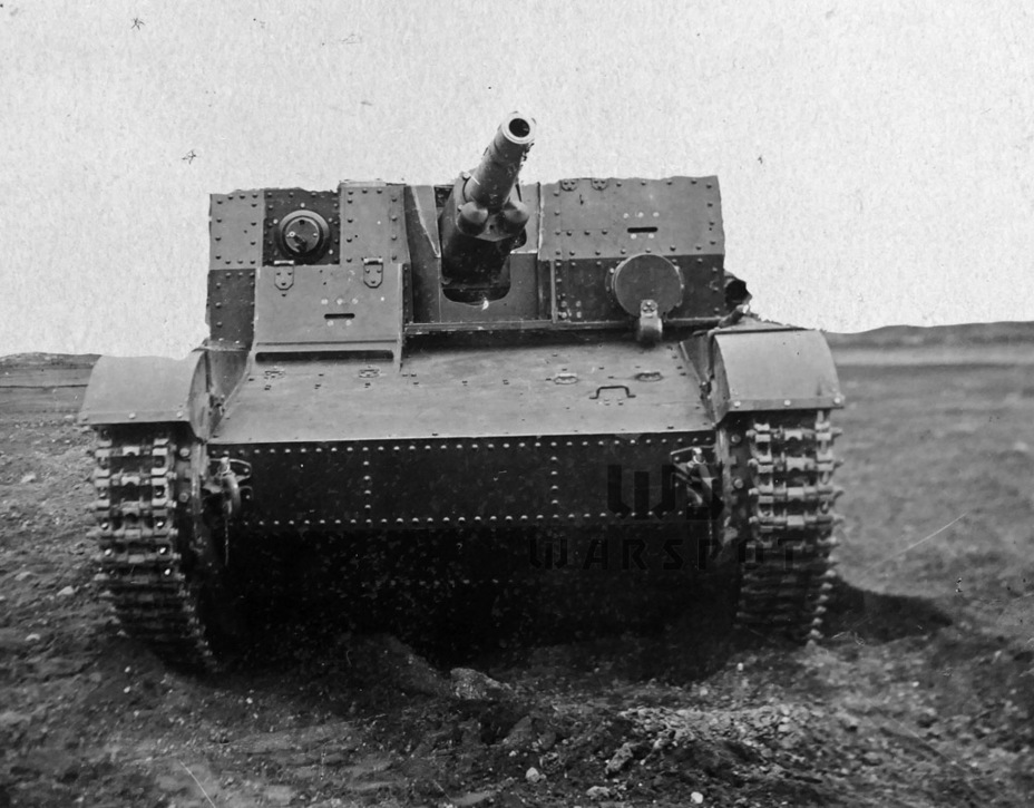 ​Первый опытный образец АТ-1 стал одновременно и последним. Серийный выпуск «артиллерийского танка» так и не начался - Лёгкий арттанк без башни | Warspot.ru