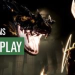 Битва с гигантской змеёй в Assassin's Creed: Origins  