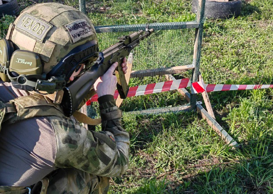 Курсанты ВКА имени Можайского завершают первый этап подготовки по армейской тактической стрельбе