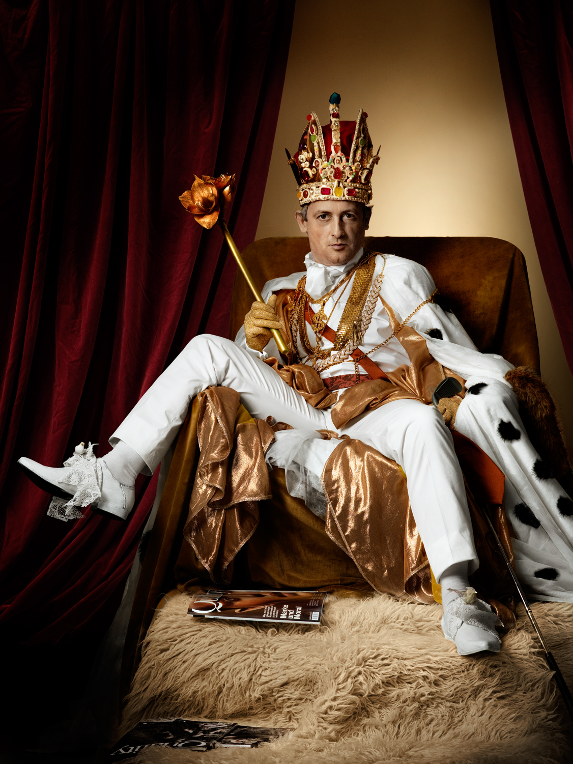 Чувственная роскошь Караваджо, украшенная атрибутами современного абсурда Чувственная роскошь Караваджо, украшенная атрибутами современного абсурда