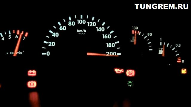 Тест панели приборов Лада Калина
