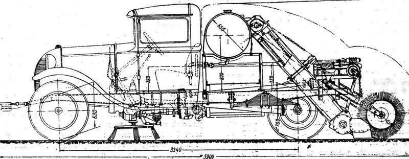 «Подметалки» и «поливалки»: история коммунальных машин прошлых лет машина, шасси, машины, литров, машин, приводом, масса, работы, тысяч, насадками, «поливалки», составляла, цистерной, двумя, год В, щётки, время, подметальная, передними, грузовика