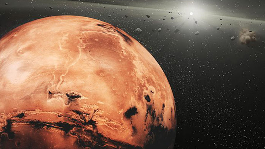 На Марсе обнаружены остатки погибшей планеты
