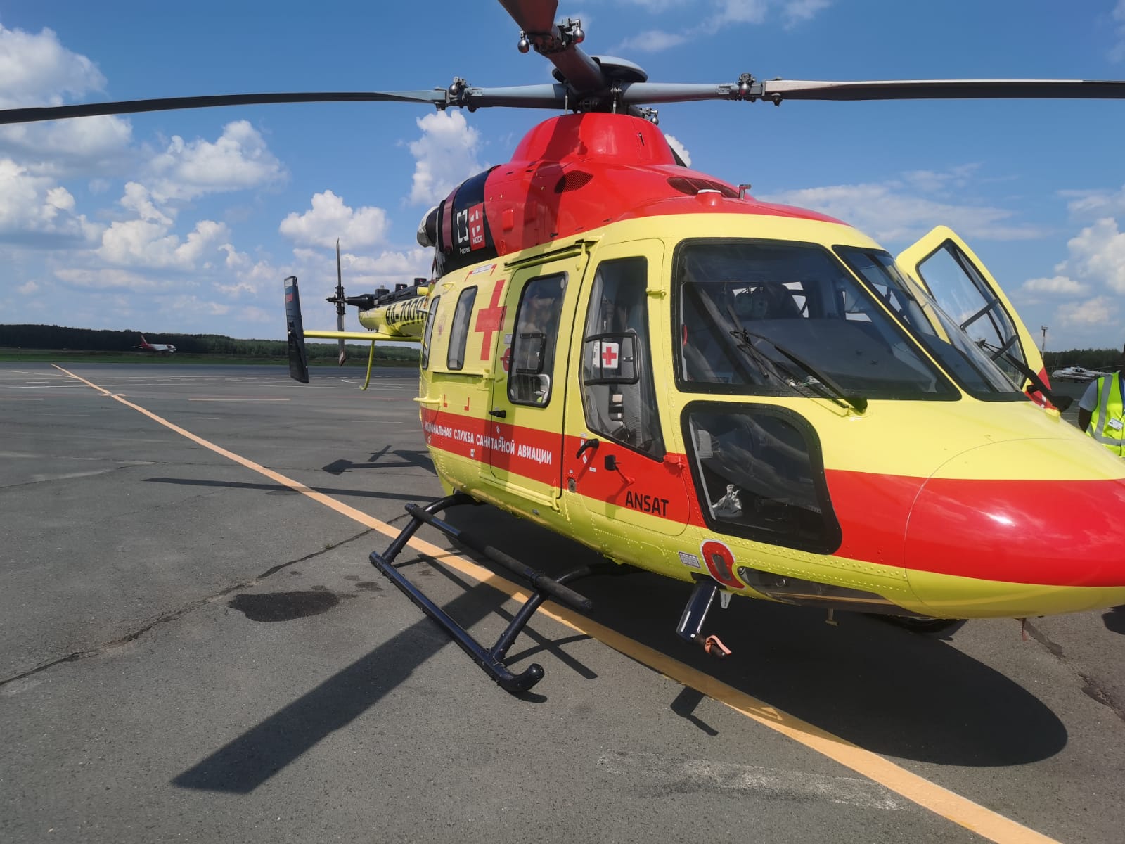 Почти 220 вылетов совершили вертолеты нижегородской санитарной авиации в первом полугодии 2024 года