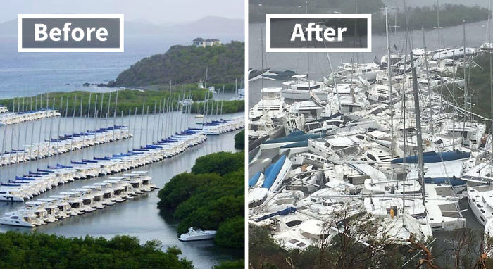 Paraquita Bay (Before And After Irma Damage)