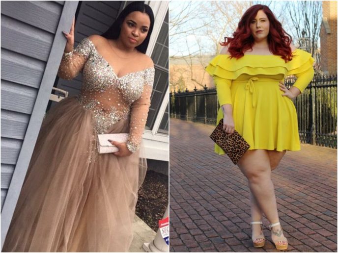 Явный перебор - так на пышках выглядят наряды, предназначенные для стройняшек Явный перебор - так на пышках выглядят наряды, предназначенные для стройняшек мода