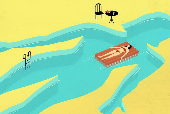 Ироничные иллюстрации о современном мире 