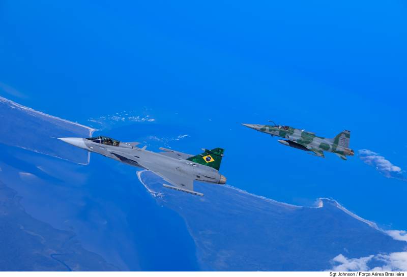 Истребители Northrop F-5 на службе ВВС Бразилии ввс