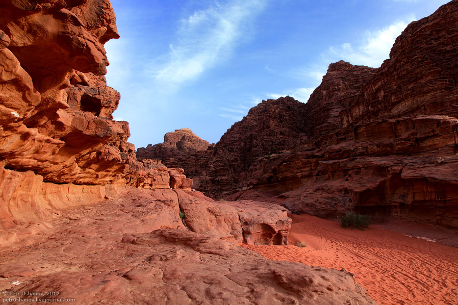 Лунная долина в Иордании Лунная долина в Иордании путешествия, иордания