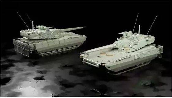 Новые подробности программы OMT: варианты облика танков оружие,танки