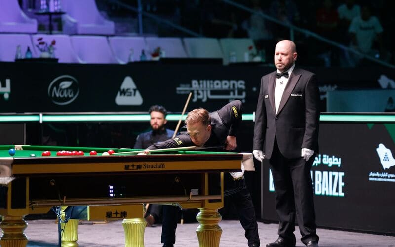 Джадд Трамп шокирован поражением на старте турнира Saudi Arabia Masters 2025 (фото: WST)
