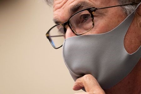 U.S. Federal Reserve Chair Jerome Powell testifies before a House Financial Services Committee at a hearing on oversight of the Treasury Department's and Federal Reserve's coronavirus disease (COVID-19) pandemic response on Capitol Hill in Washington, U.S., September 22, 2020. Caroline Brehman/Pool via REUTERS