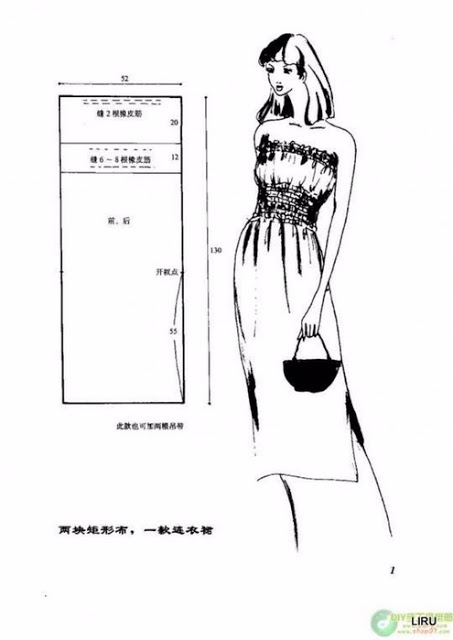 Простые интересные выкройки летних платьев