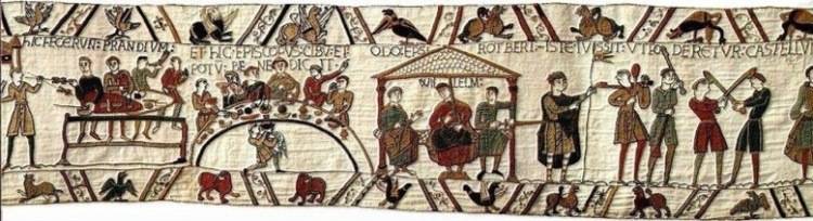 Загадки «гобелена из Байё»: страсти по гобелену Загадки «гобелена из Байё»: страсти по гобелену история