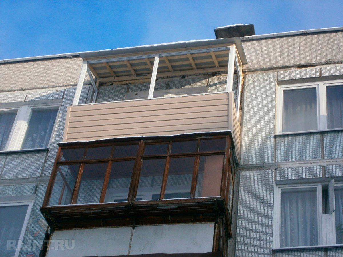 Крыша над балконом: варианты обустройства