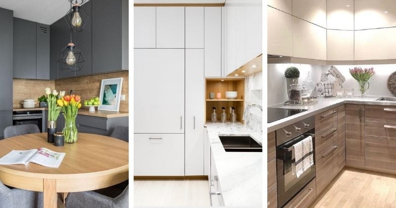 Удобная и стильная угловая кухня — 23 современных решения