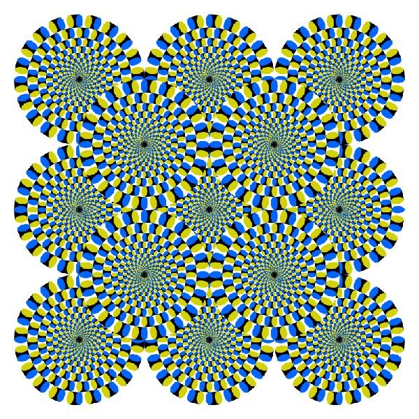 Иллюзии ложного движения — один из видов оптических иллюзий, когда статичная картинка кажется нам двигающейся.