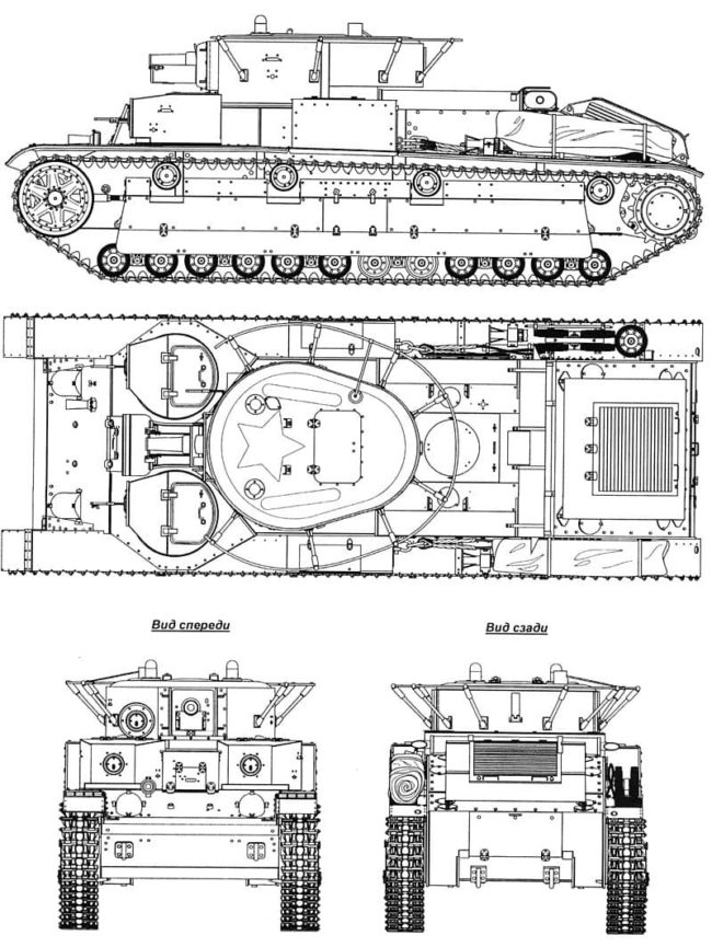 СОВЕТСКИЙ ТАНК Т-28. ГРЕМЯ ОГНЁМ, СВЕРКАЯ БЛЕСКОМ СТАЛИ вооружение