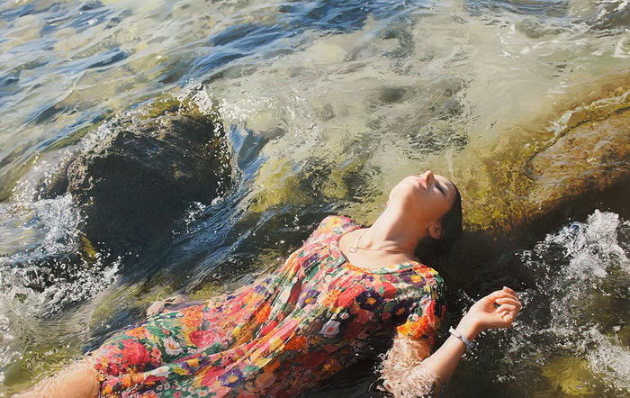 Гиперреалистичные картины Yigal Ozeri Гиперреалистичные картины Yigal Ozeri