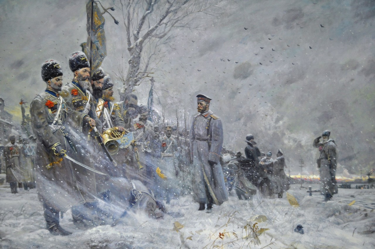 Павел Рыженко картины Царская армия