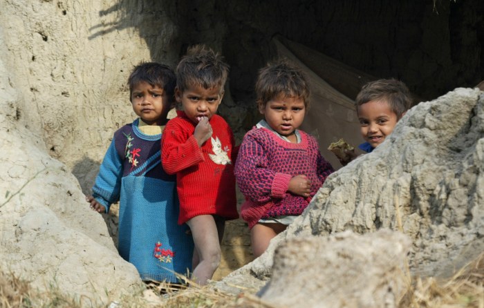 Дети далитов./Фото: www.ilsecoloxix.it