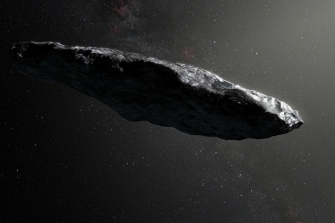Ученые предполагают, что астероид Оумуамуа может быть снабжен солнечным парусом, созданным другой цивилизацией