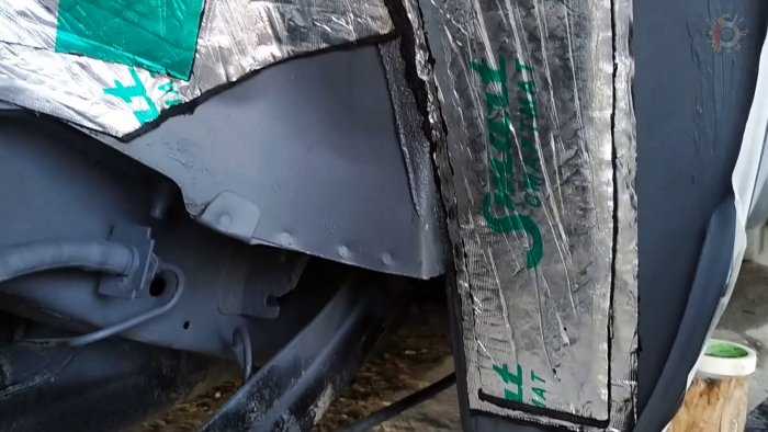 Делаем вечный антикор для арок и днища Делаем вечный антикор для арок и днища