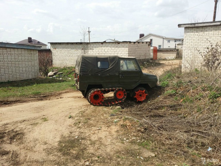 Кто-то превратил ЛуАЗ в полугусеничный, используя лишь подручные детали автосамоделки марки и модели