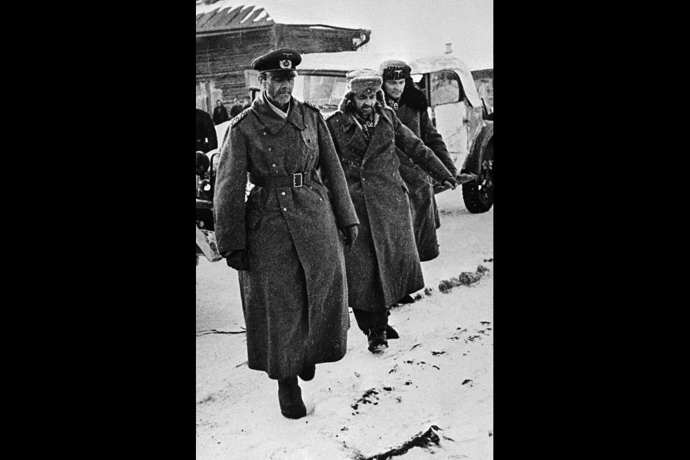 Фото пленения паулюса в сталинграде