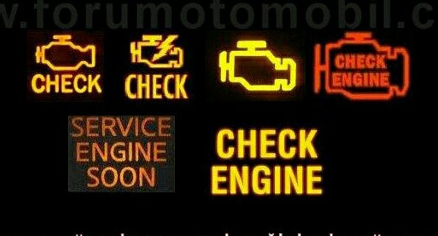 Ошибка двигателя check engine: причины