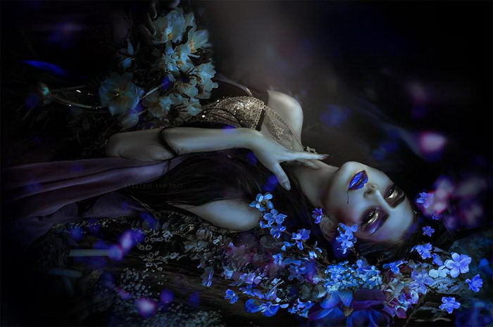 Фантазийные девушки в работах Lillian Liu 