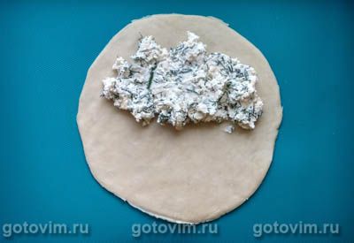 Чебуреки с творогом, сыром и зеленью  болгарская кухня,выпечка,кулинария,чебуреки