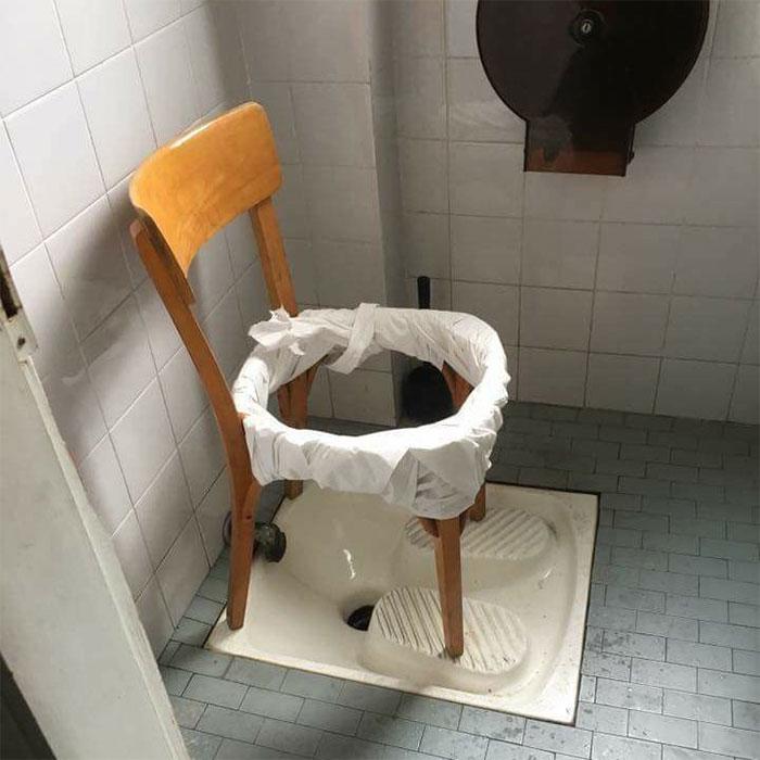 30 самых тревожных, смешных и абсурдных туалетов, которые только можно найти в интернете интерьер и дизайн,туалет