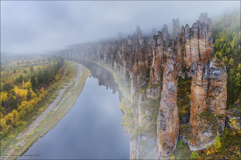 Якутия - Замки реки Синей путешествия, факты, фото