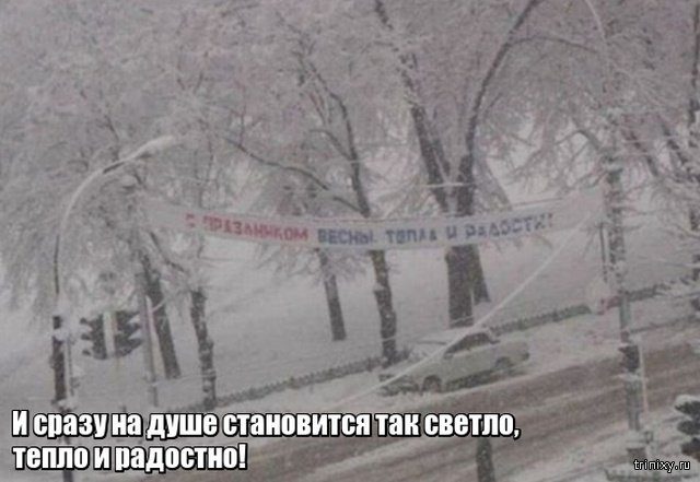 Весна уже близко или пока еще нет? Весна уже близко или пока еще нет?