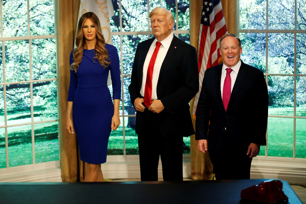 Трамп с женой Трамп с женой