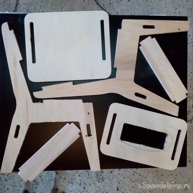 Детский стул из фанеры с чертежами Детский стул из фанеры с чертежами мастер-класс