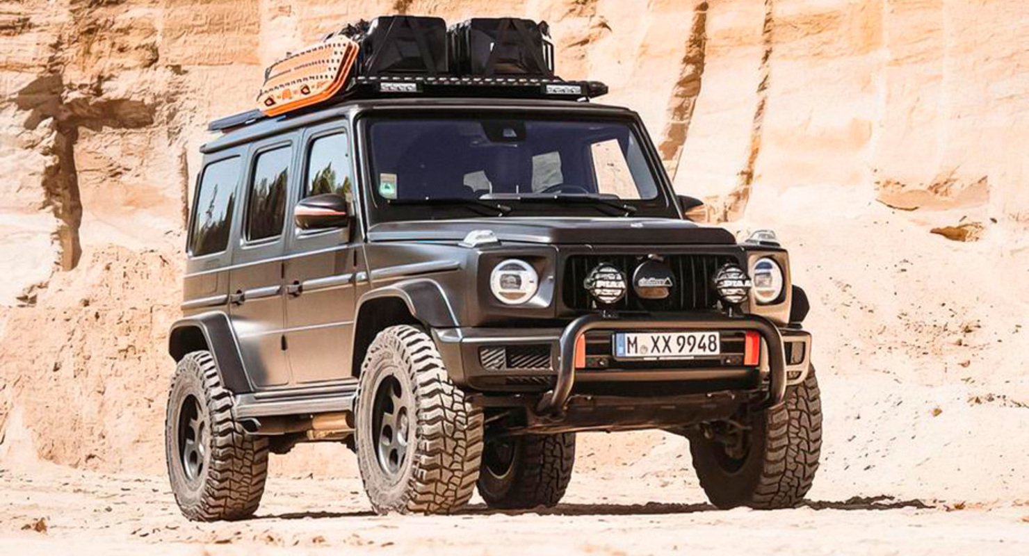 Внедорожник Mercedes-Benz G-Class адаптировали к тяжелому бездорожью Автомобили