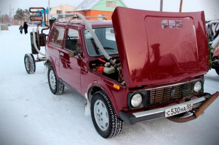 Народный умелец из России заставил свой автомобиль ездить на мусоре автомобиль,авто на мусоре,советы,тюнинг