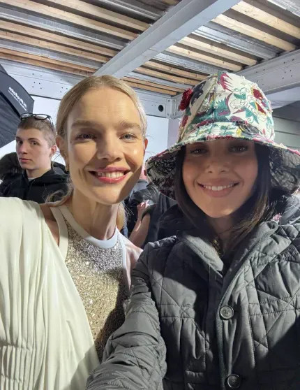 Наталья Водянова и Ксения Шипилова