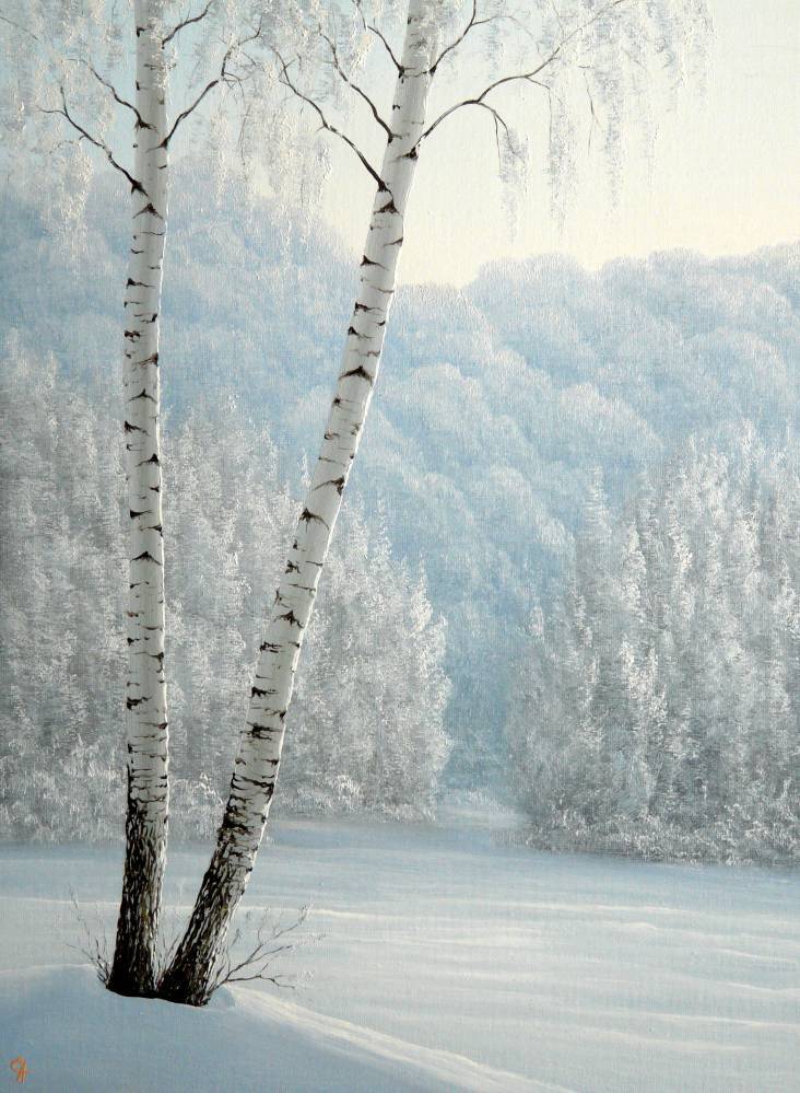 Русские пейзажи художника Сергея Алексеева живопись,природа