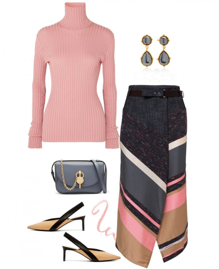 Модные сеты женской одежды осень 2019