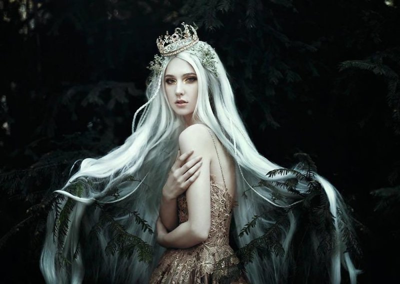 Потрясающие работы фотохудожницы, превращающей девушек в сказочных принцесс живопись,художники