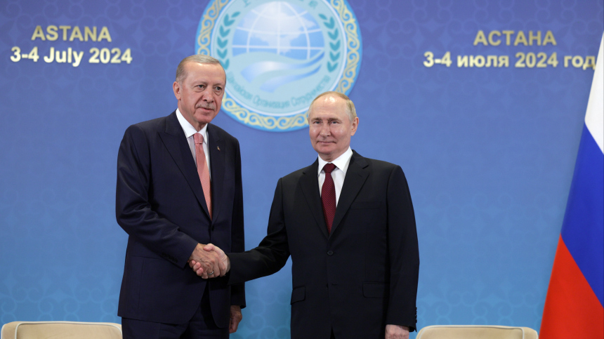 Путин: отношениям РФ и Турции помогает политическая воля Эрдогана