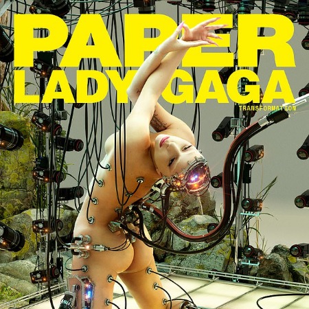 Леди Гага снялась обнаженной для обложки журнала Paper Экстерьер