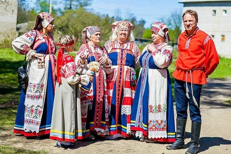 Водь на этнографическом фестивале в Ленинградской области/ © russiangreat.ru