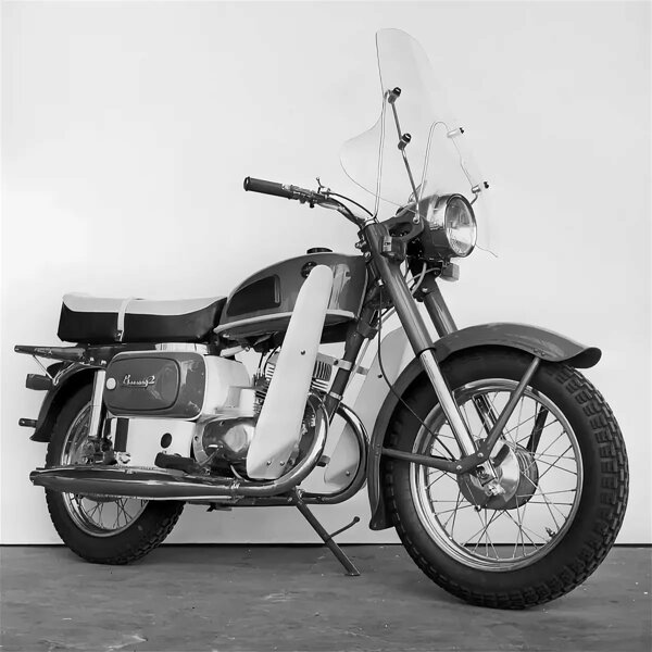 Мотоцикл Восход 2, который считался самым лучшим в серии мото