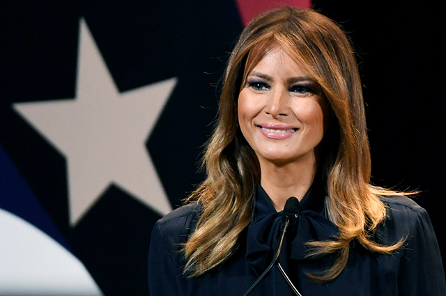 Мелания Трамп обсудила опиоидный кризис на конференции в Лас-Вегасе