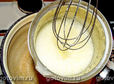 Фотографии рецепта Сабайон с клубникой, 04 Сабайон с клубникой, Шаг 04